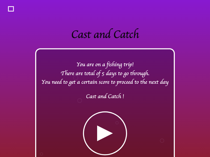 Cast And Catch