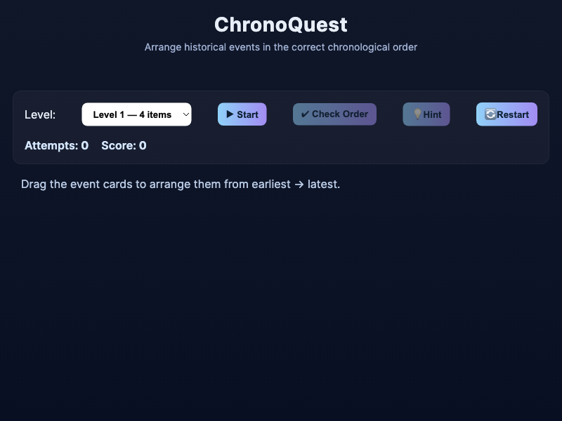 Chronoquest