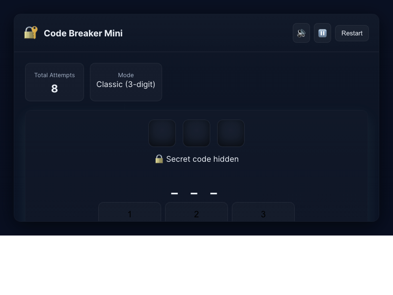 Code Breaker Mini