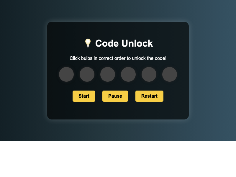 Code Unlock