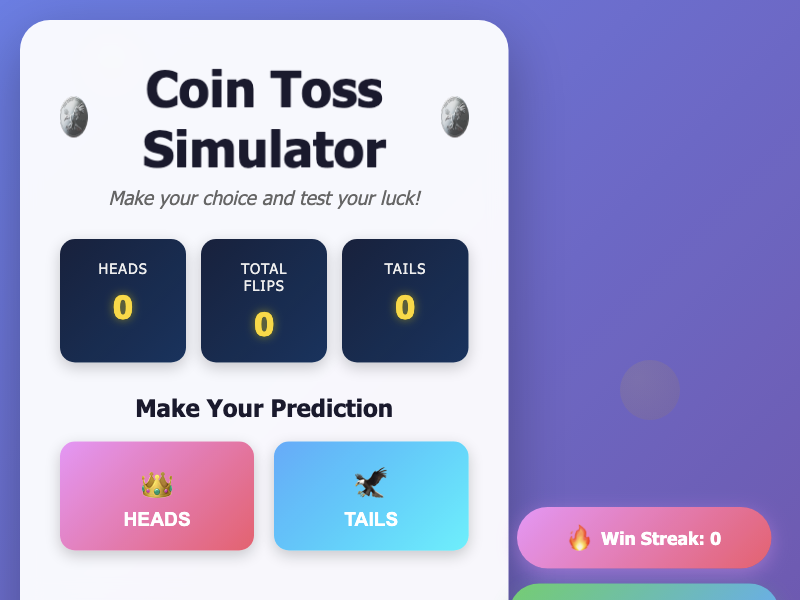 Coin Toss Simulator