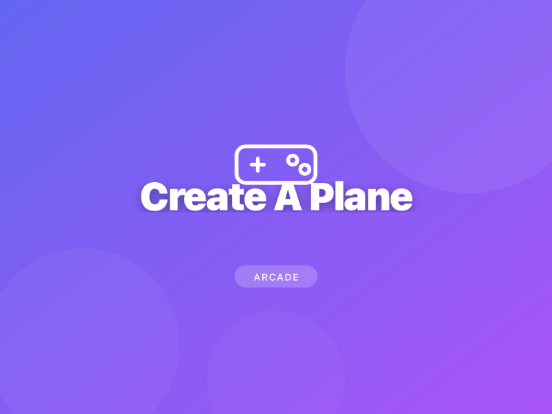 Create A Plane