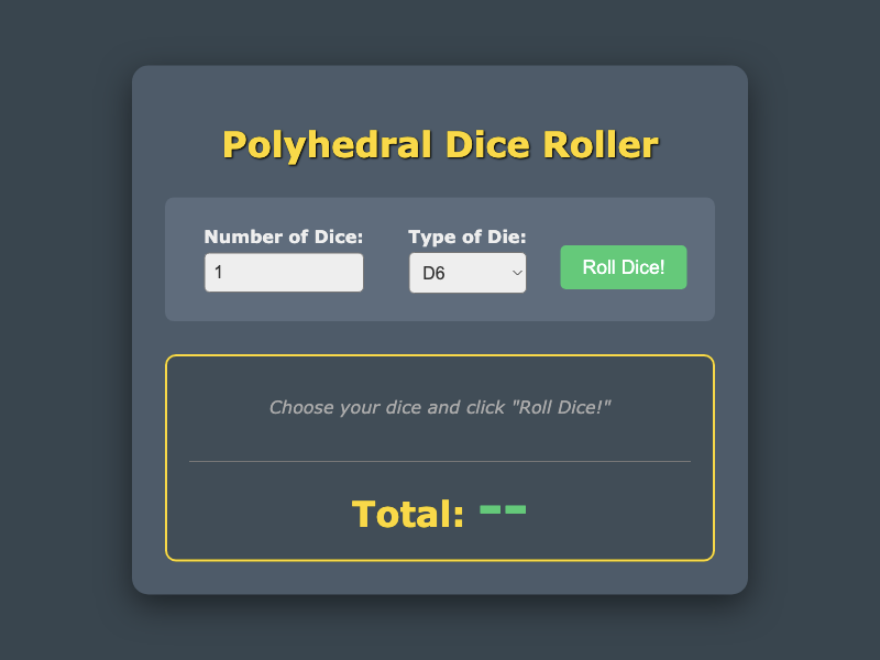 Dice Roll