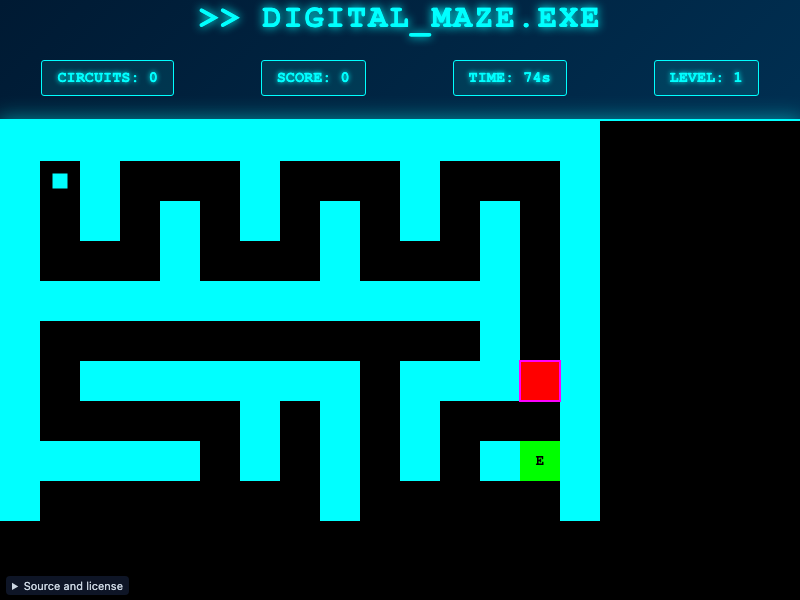 Digital Maze Run