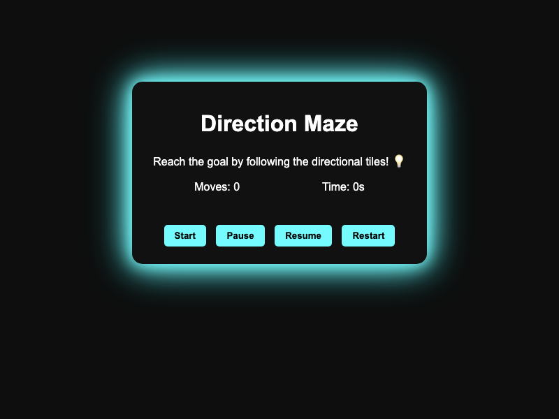 Direction Maze
