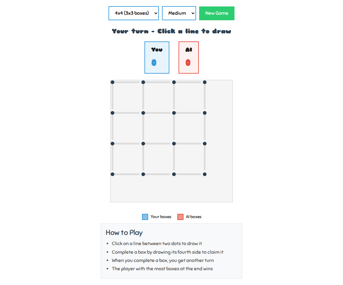 Dots and Boxes
