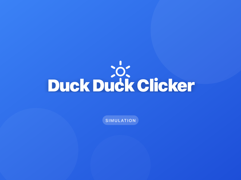 Duck Duck Clicker