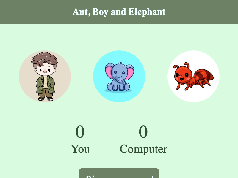 Elephant Ant Man