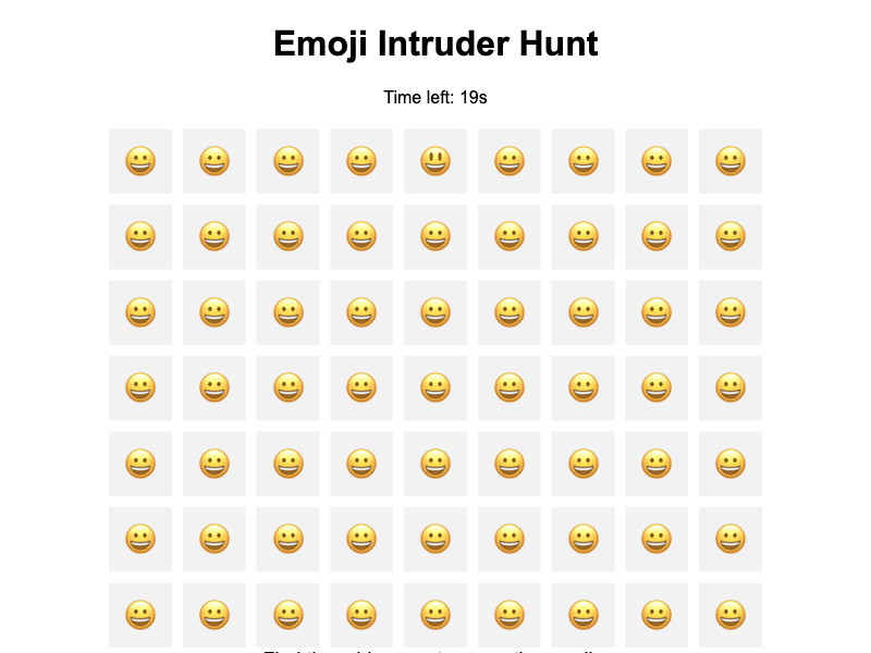Emoji Intruder