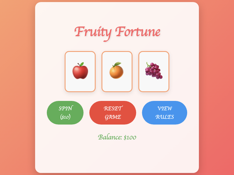 Fruity Fortune