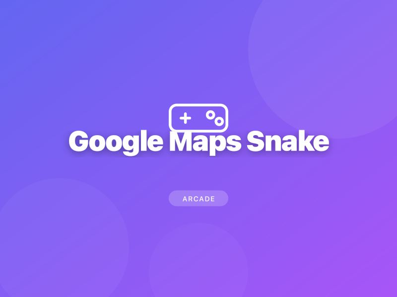Google Maps Snake