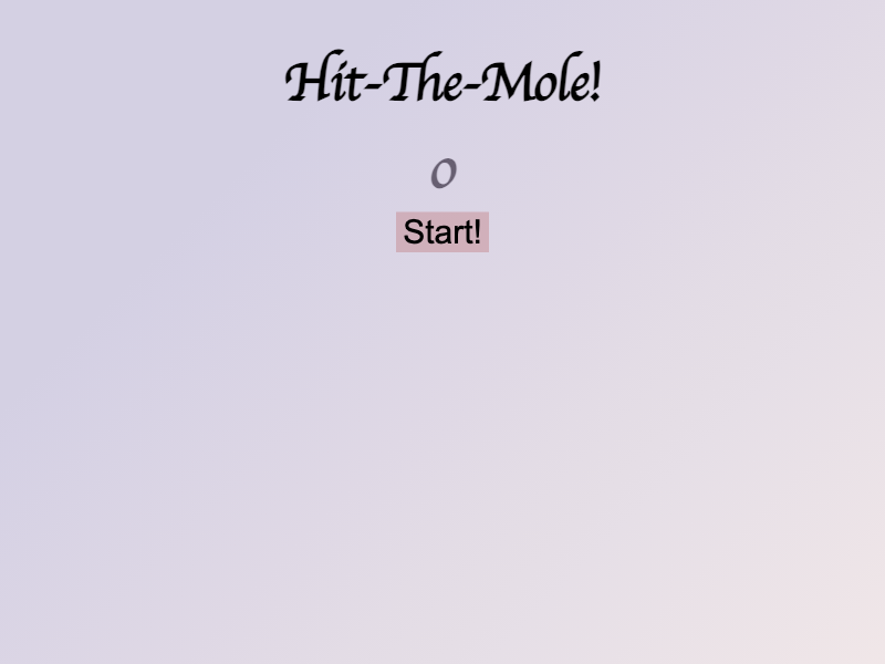 Hit The Mole