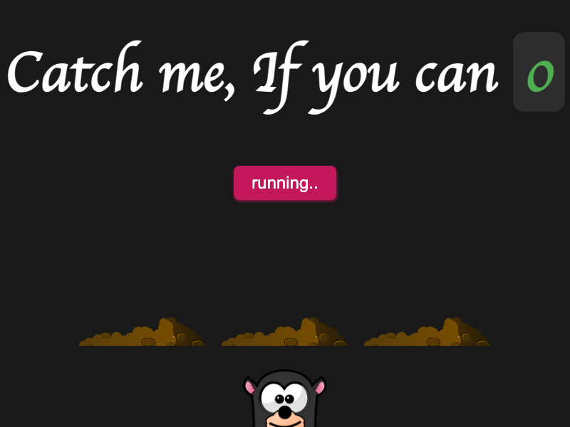 Hole And Mole Game