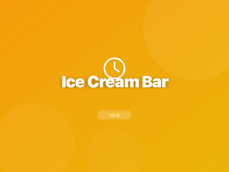 Ice Cream Bar