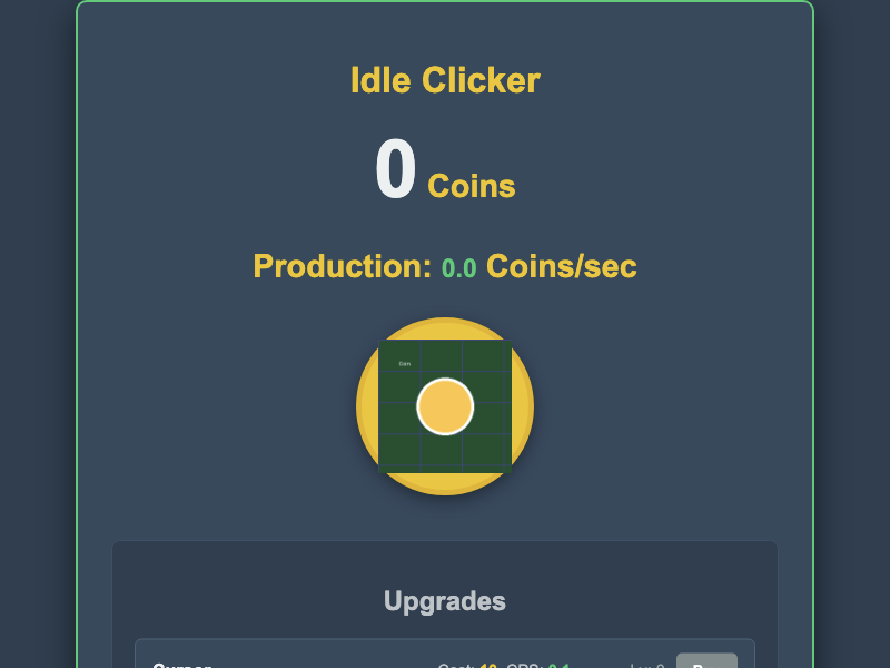 Idle Clicker