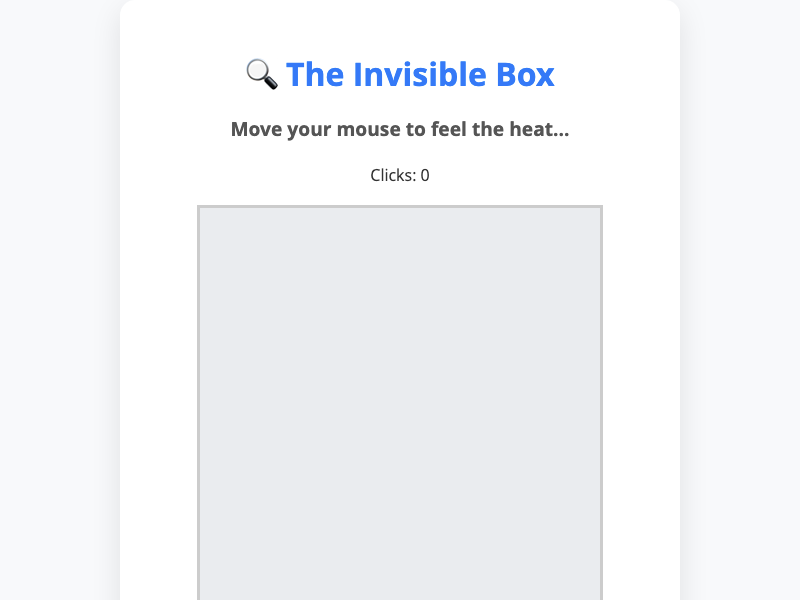 Invisible Box