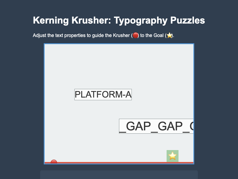 Kerning Krusher