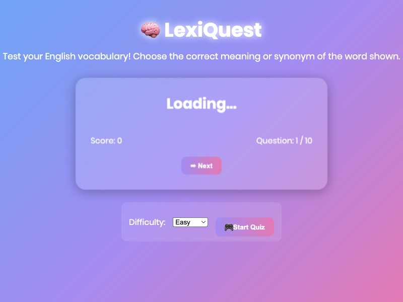 Lexiquest