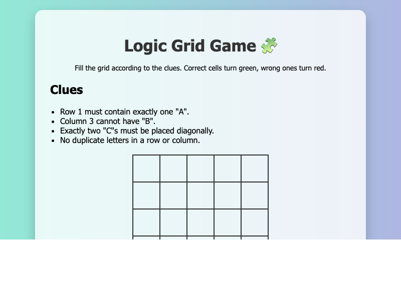 Logic Grid