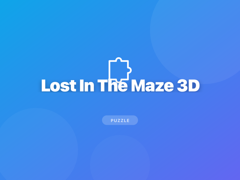 Lost In The Maze 3D