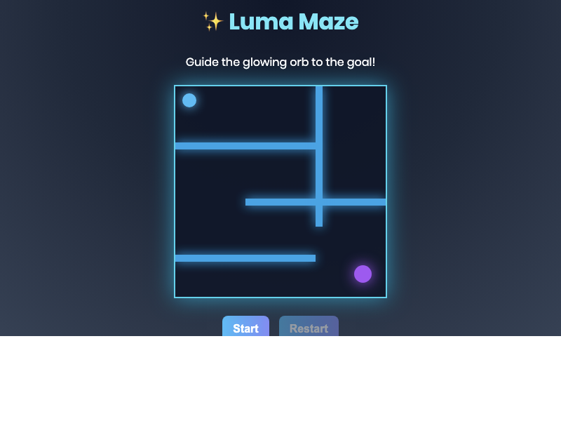 Luma Maze