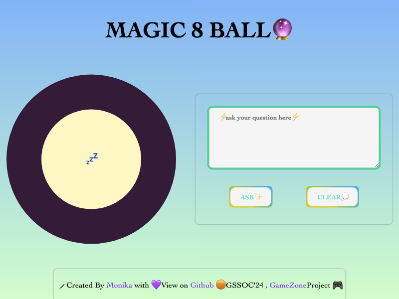 Magic 8 Ball