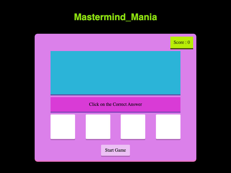 Mastermind Mania