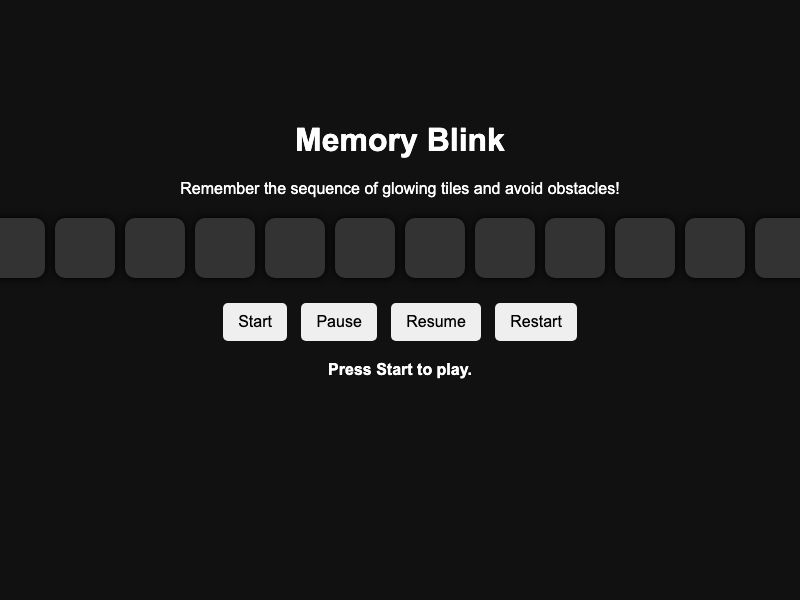 Memory Blink