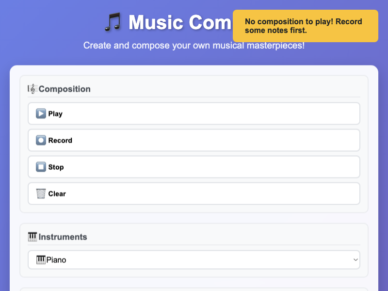 Music Composer