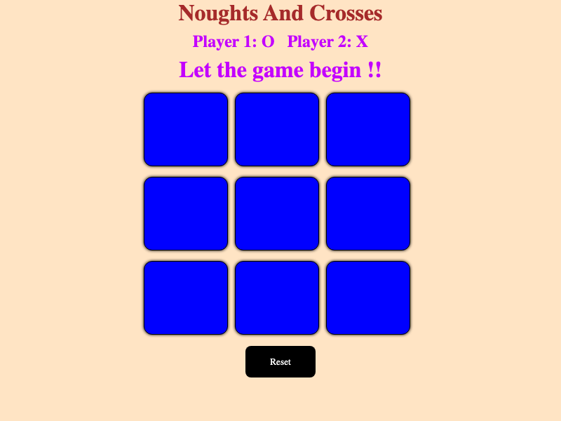 Noughts And Crosses