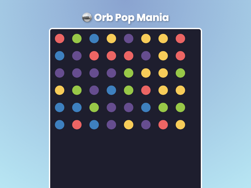 Orb Pop Mania