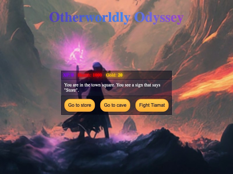 Otherworldly Odyssey