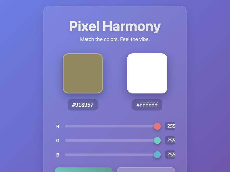 Pixel Harmony