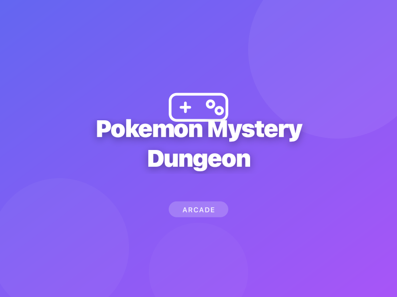 Pokemon Mystery Dungeon