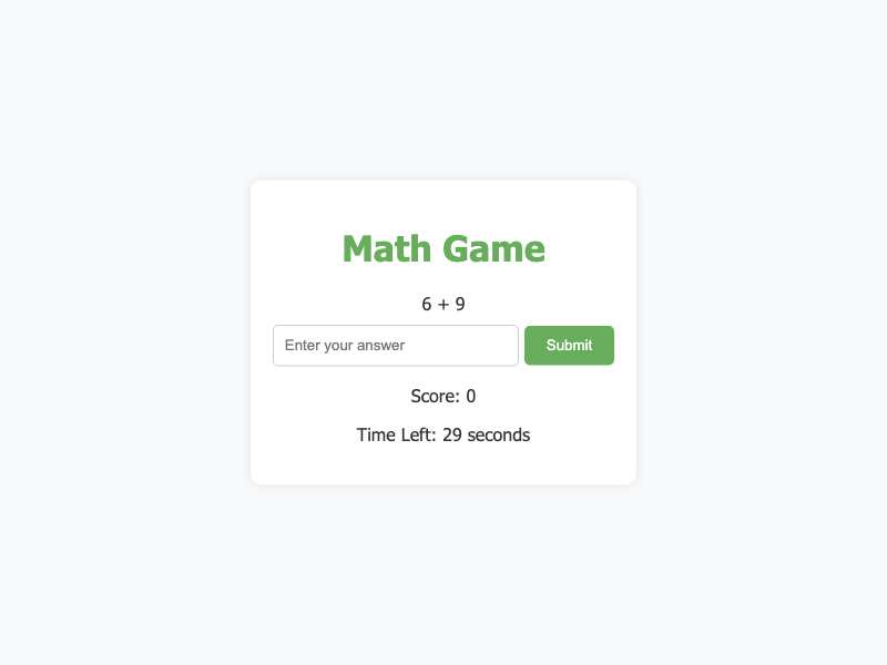 Quick Math
