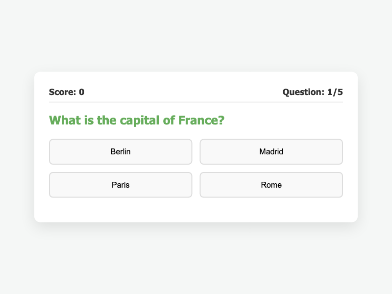 Quiz Game New