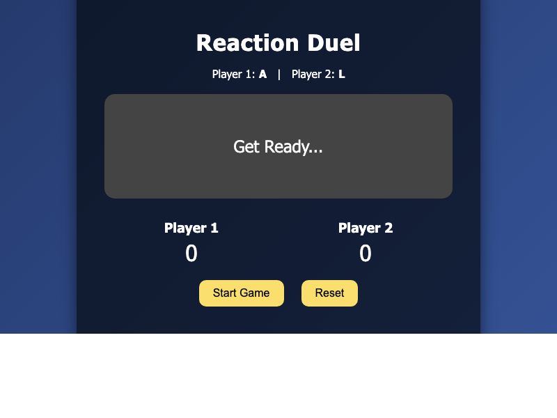 Reaction Duel