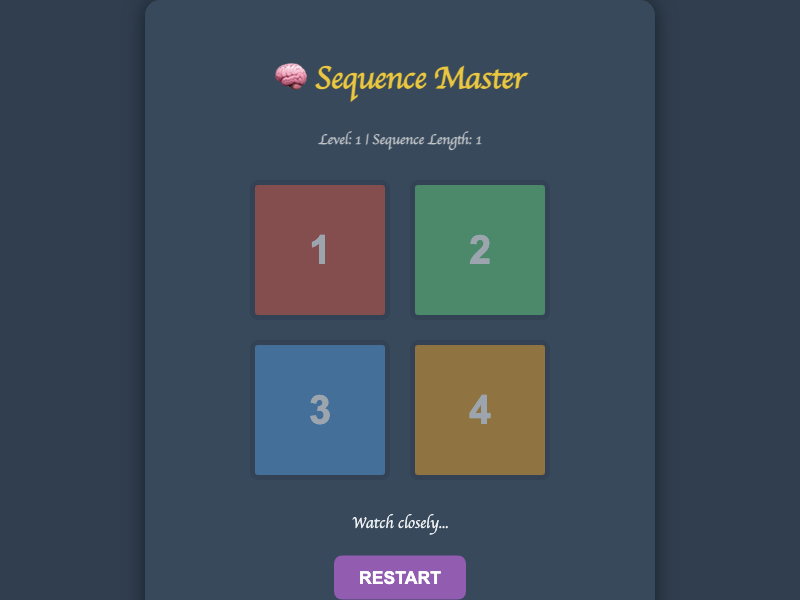 Sequence Master