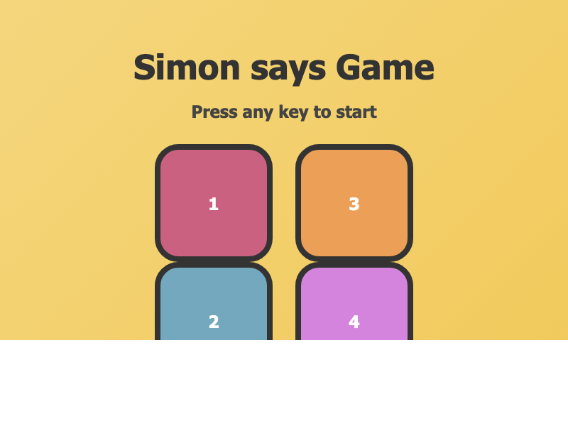 Simon Game