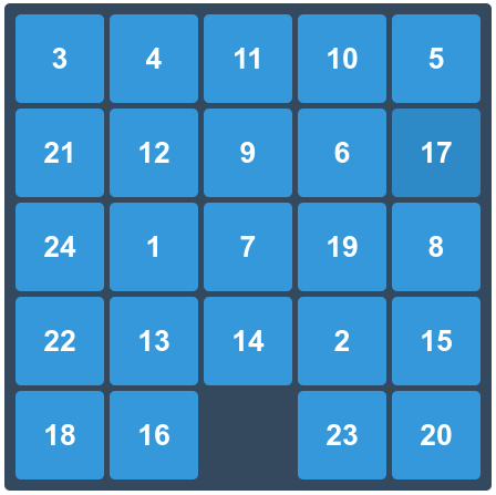 Sliding Puzzle