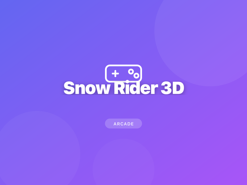 Snow Rider 3D