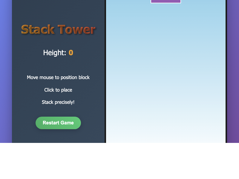 Stack Tower