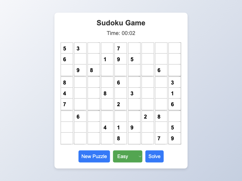Sudoku Light Theme