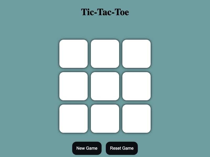 Tic Tac Toe Game