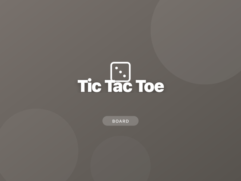 Tic Tac Toe