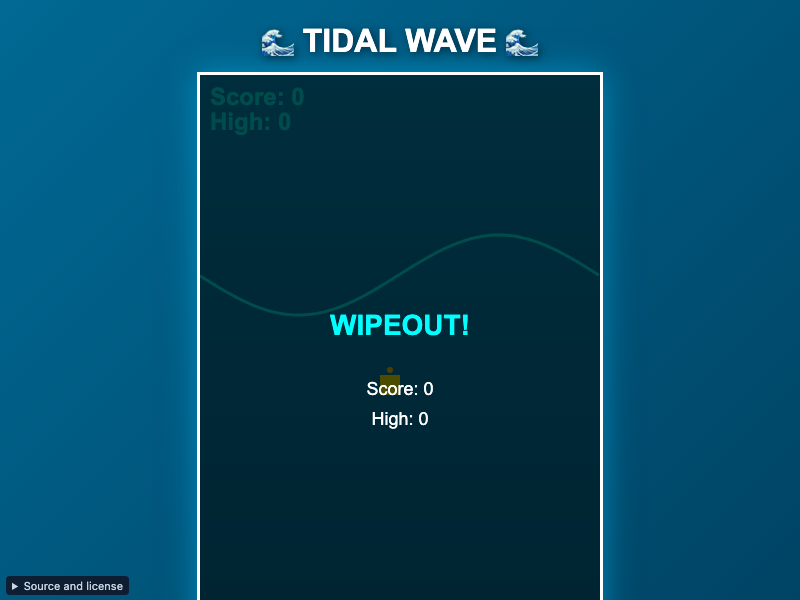 Tidal Wave Survival