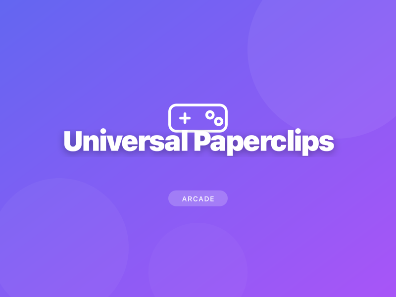 Universal Paperclips