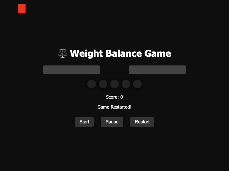 Weight Balance