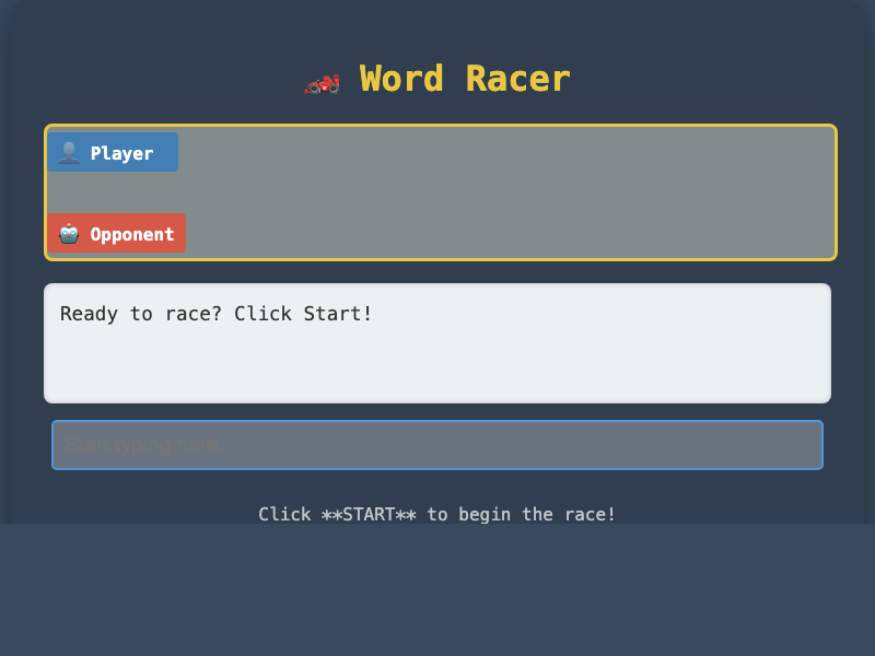 Word Racing